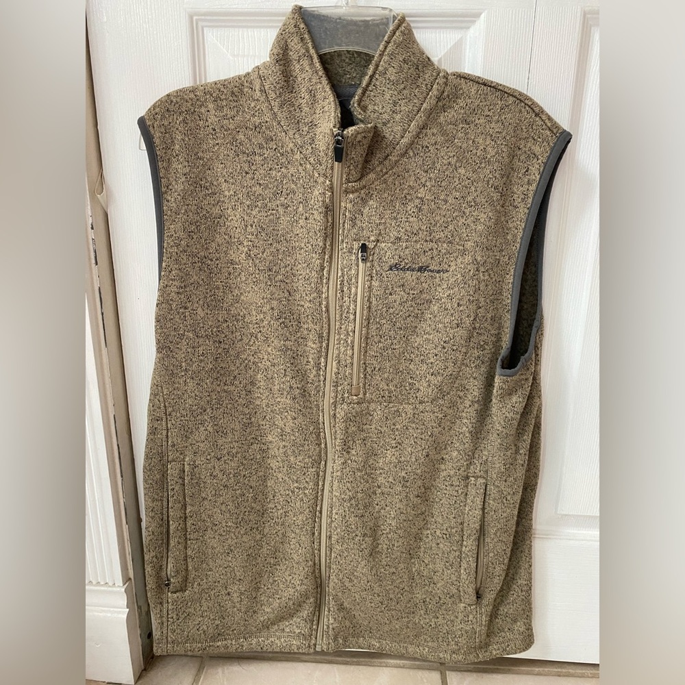 Eddie Bauer sweater fleece men’s Vest